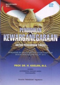 Image of Pendidikan Kewarganegaraan untuk Perguruan Tinggi
