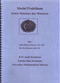Image of Modul Praktikum Kimia Makanan dan Minuman