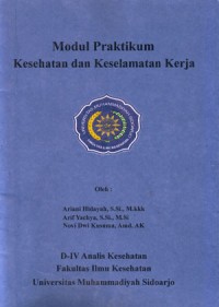 Image of Modul Praktikum Kesehatan dan Keselamatan Kerja