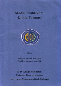 Image of Modul Praktikum Kimia Farmasi