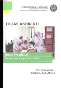 Image of Modul Praktikum Tugas Akhir KTI (Penyusunan Karya Tulis Ilmiah)