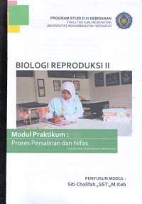 Image of Modul Praktikum Biologi Reproduksi II (Proses Persalinan dan Nifas)
