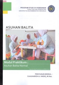 Image of Modul Praktikum Asuhan Balita (Asuhan Balita Normal)