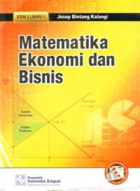 Image of Matematika Ekonomi dan Bisnis, Buku 1