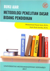 Image of Metodologi Penelitian Dasar Bidang Pendidikan
