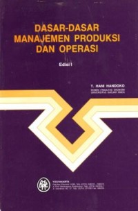 Image of Dasar - Dasar Manajemen Produksi dan Operasi
