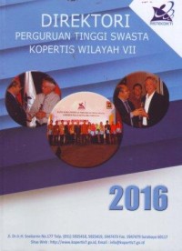 Image of Direktori Perguruan Tinggi Swasta Kopertis Wilayah VII Jawa Timur Tahun 2016