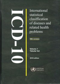 Image of ICD-10: International statistical Classification of Diseases and Related Health Problems (Volume 1: Tabular List)