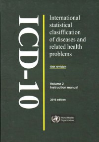 Image of ICD-10: International statistical Classification of Diseases and Related Health Problems (Volume 2: Instruction Manual)