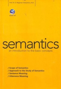 Image of Semantics : an Introduction to the Basic Concepts
