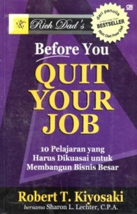 Image of Before Your Quit Your Job