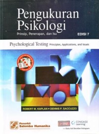 Image of Pengukuran Psikologi : Prinsip, Penerapan dan Isu