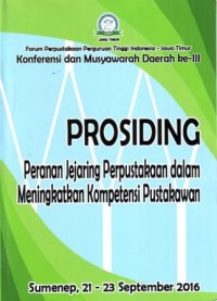 Image of Prosiding Peranan Jejaring Perpustakaan dalam Meningkatkan Kompetensi Pustakawan