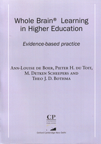 Image of Whole Brain Learning in Higher Education