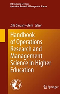 Image of Handbook of Operations Research and Management Science in Higher Education