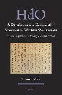 Image of A Descriptive and Comparative Grammar of Western Old Japanese