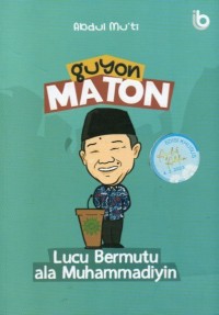 Image of Guyon Maton: Lucu Bermutu ala Muhammadiyah