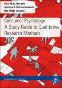 Image of Consumer Psychology : A Study Guide to Qualitative Research Methods