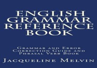 Image of English Grammar Reference Books : Grammar and Error Corection Guide and Phrasal Verb Books