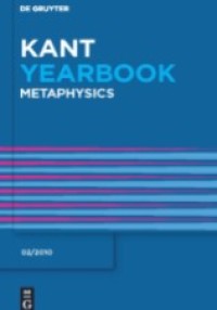 Image of Kant Yearbook Metaphysics