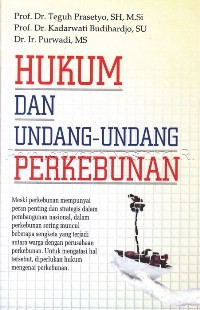 Image of Hukum dan Undang-undang Perkebunan