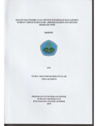 Image of DESAIN DAN PEMBUATAN SISTEM INFORMASI MANAJEMEN TEMPAT TIDURDI RSUD DR. ABDOER RAHEM SITUBONDO BERBASIS WEB