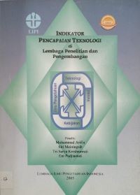 Image of Indikator Pencapaian Teknologi di Lembaga Penelitian dan Pengembangan