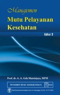 Image of Manajemen Mutu Pelayanan Kesehatan