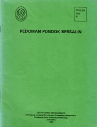 Image of Pedoman Pondok Bersalin