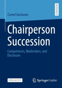Image of Chairperson Succession : Competences, Moderators, and Disclosure