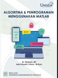 Image of Algoritma dan Pemrograman Menggunakan Matlab