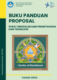 Image of Buku Panduan Proposal: Pusat Unggulan Ilmu Pengetahuan dan Teknologi Tahun 2024