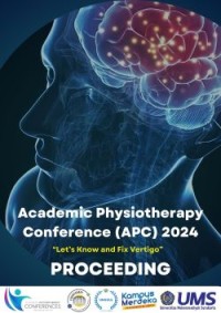 Image of Academic Physiotherapy Conference Proceeding 2024 (Let’s Know and Fix Vertigo)