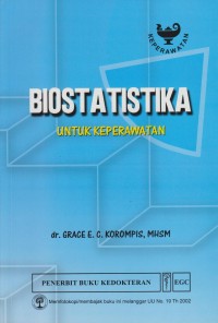 Image of Biostatistika untuk Keperawatan