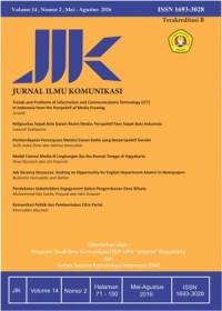Image of Jurnal Ilmu Komunikasi (JIK)