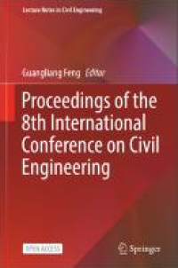 Image of Proceedings of the 8th International Conference on Civil Engineering