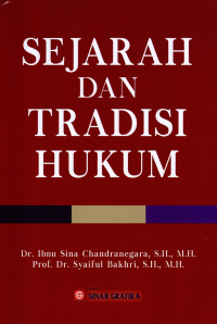 Image of Sejarah dan Tradisi Hukum