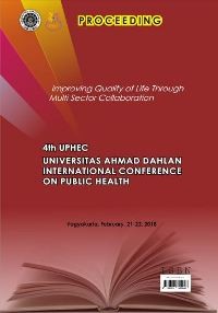Image of Proceeding Improving Quality of Life Through Multi Sector Collaboration, 4th UPHEC (Universitas Ahmad Dahlan International Conference on Public Health) Yogyakarta, February, 21-22, 2018