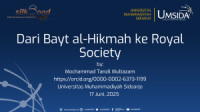 Image of Dari Bayt al-Hikmah ke Royal Society